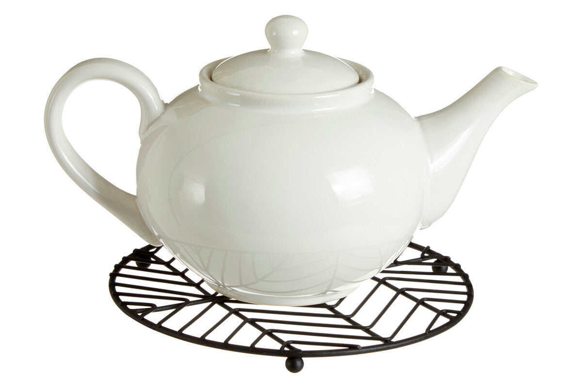 Orsina Vertex Round Wire Trivet – Black Powder Coat Heat Protector