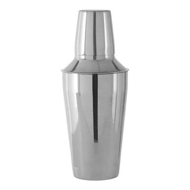 Orsina Dakota Stainless Steel Cocktail Shaker - Shiny Finish, 500ml