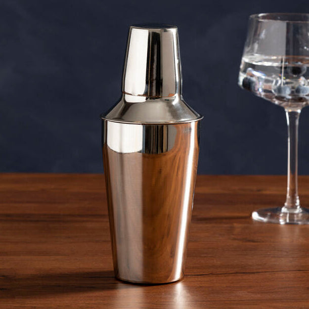 Orsina Dakota Stainless Steel Cocktail Shaker - Shiny Finish, 500ml