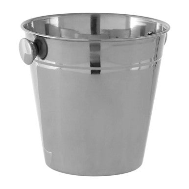 Orsina Dakota Stainless Steel Ice Bucket – Shiny Mirrored Finish