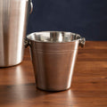 Orsina Dakota Stainless Steel Ice Bucket – Shiny Mirrored Finish