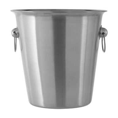 Orsina Dakota Stainless Steel Wine Bucket – Brushed Finish Barware