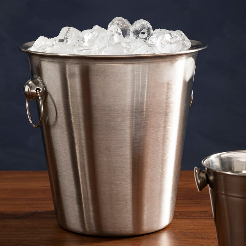 Orsina Dakota Stainless Steel Wine Bucket – Brushed Finish Barware