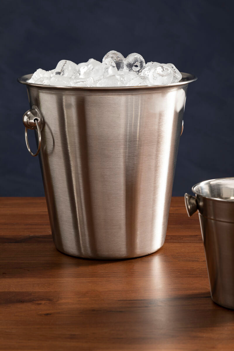 Orsina Dakota Stainless Steel Wine Bucket – Brushed Finish Barware