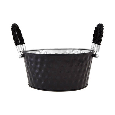 Orsina Miressa Large Black Party Bucket – Insulated Beverage Tub