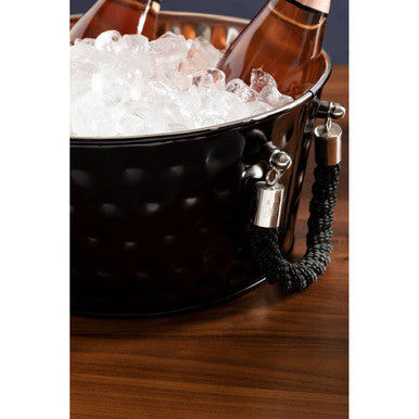 Orsina Miressa Large Black Party Bucket – Insulated Beverage Tub