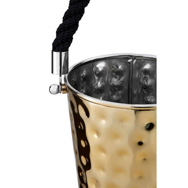 Orsina Miressa Gold Party Bucket – Small Metallic Ice Chiller