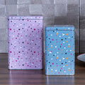 Orsina Stellar Storage Canisters – Set of 2 Star Pattern Kids Organizers