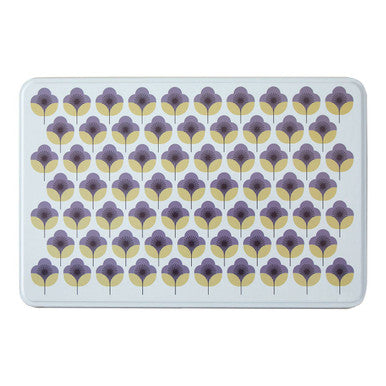 Orsina Paice Rectangular Storage Tins – Set of 2 Floral Stackable Tins