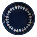 Orsina Paice Serving Tray – Navy Blue Mandala Patterned Decor