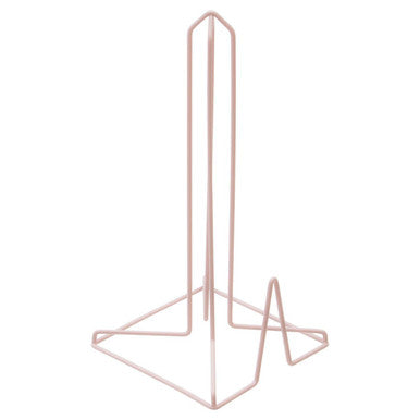 Orsina Vertex Pink Kitchen Roll Holder – Modern Paper Towel Stand