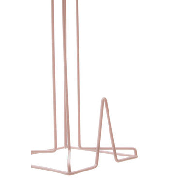 Orsina Vertex Pink Kitchen Roll Holder – Modern Paper Towel Stand