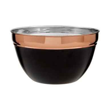 Orsina Prescott Medium Mixing Bowl | Black and Copper Stainless Steel