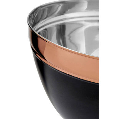 Orsina Prescott Large Mixing Bowl – Black and Copper Kitchenware