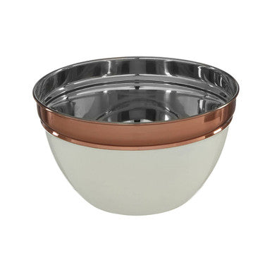 Orsina Prescott Small Mixing Bowl – Cream and Copper Kitchen Prep