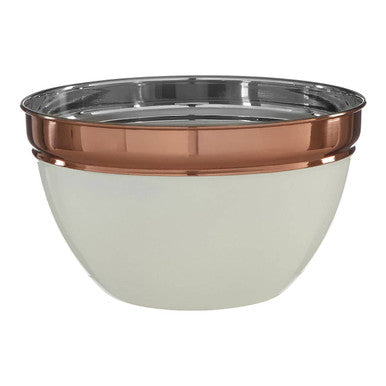 Orsina Prescott Small Mixing Bowl – Cream and Copper Kitchen Prep