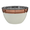 Orsina Prescott Small Mixing Bowl – Cream and Copper Kitchen Prep