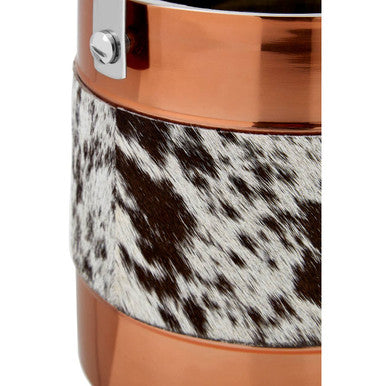 Orsina Albany Ice Bucket – Insulated Copper-Gold Barware with Lid