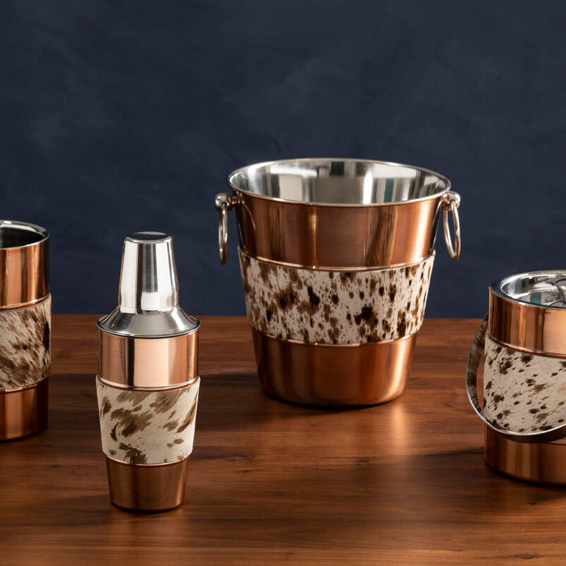 Orsina Albany Cocktail Shaker – Copper Gold Cobbler Style Barware
