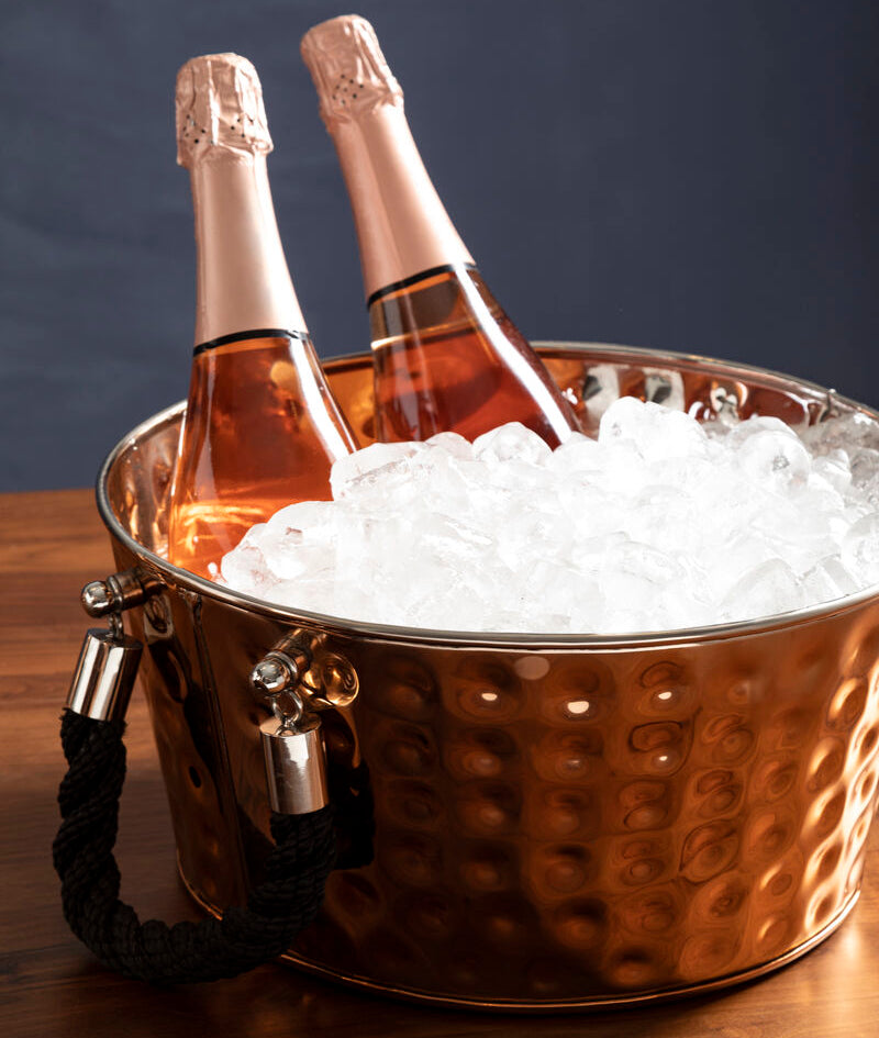 Orsina Miressa Large Copper Party Bucket with Rope Handle | 1 Unit