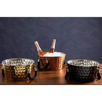 Orsina Miressa Large Copper Party Bucket with Rope Handle | 1 Unit