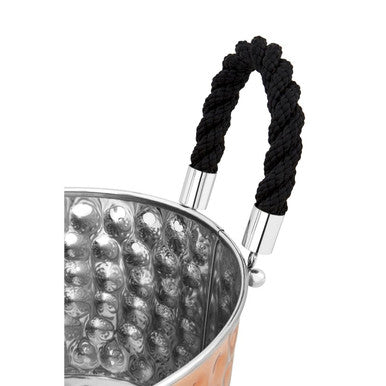 Orsina Miressa Large Copper Party Bucket with Rope Handle | 1 Unit
