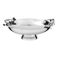 Orsina Miressa Silver Grapes Fruit Bowl – Hammered Stainless Steel