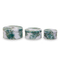 Orsina Winter Palm Cake Storage Tins – Set of 3 Nesting Kitchen Tins