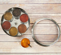 Orsina Syd Spice Storage Containers - Set of 7 Jars with Clear Lids