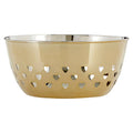 Orsina Hollis Hearts Gold Decorative Fruit Bowl – Heart Cutout Design