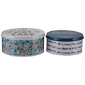 Orsina Paice Pretty Things Round Cake Tins – Set of 2 Floral Storage