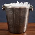 Orsina Silver Wine Bucket – Textured Tapered Champagne Chiller