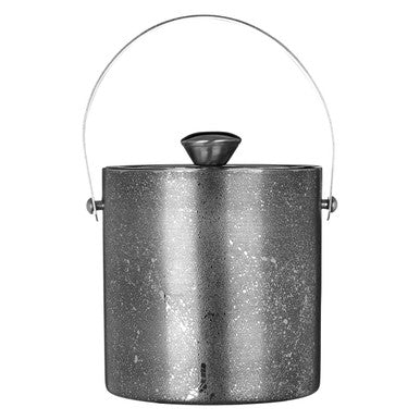Orsina Glitter Effect Ice Bucket with Lid and Handle – Sparkling Barware