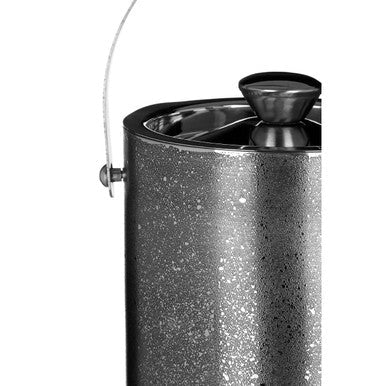 Orsina Glitter Effect Ice Bucket with Lid and Handle – Sparkling Barware