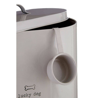 Orsina Adore Pets 12L Lucky Dog Food Storage Bin with Scoop - Natural