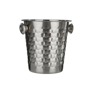 Orsina Honey Bee Wine Cooler | Stainless Steel Honeycomb Ice Bucket