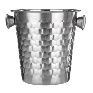 Orsina Honey Bee Wine Cooler | Stainless Steel Honeycomb Ice Bucket