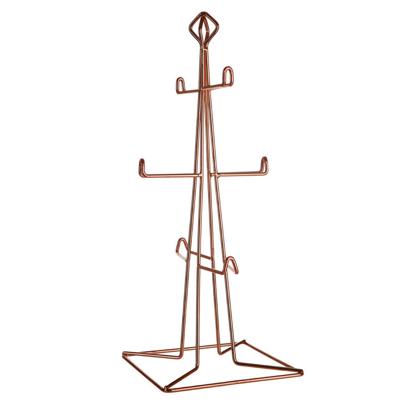 Orsina Vertex Copper 6 Mug Tree – Kitchen Countertop Storage Rack