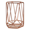 Orsina Vertex Copper Utensil Holder – Hexagon Kitchen Tool Caddy