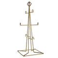 Orsina Vertex Gold Finish 6 Mug Tree – Metal Countertop Cup Holder