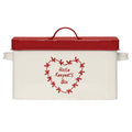 Orsina Anglaise Housekeepers Box – Cream Metal Cleaning Storage Caddy