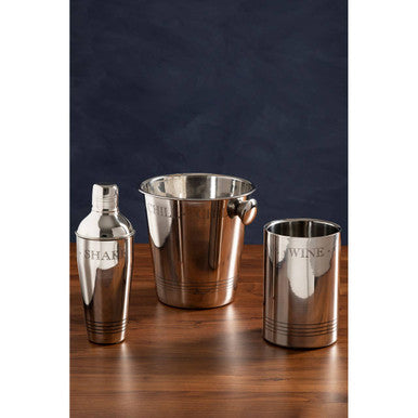 Orsina Bombay Wine Cooler – Double-Wall Insulated Engraved Barware