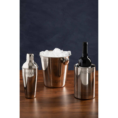 Orsina Bombay Wine Cooler – Double-Wall Insulated Engraved Barware