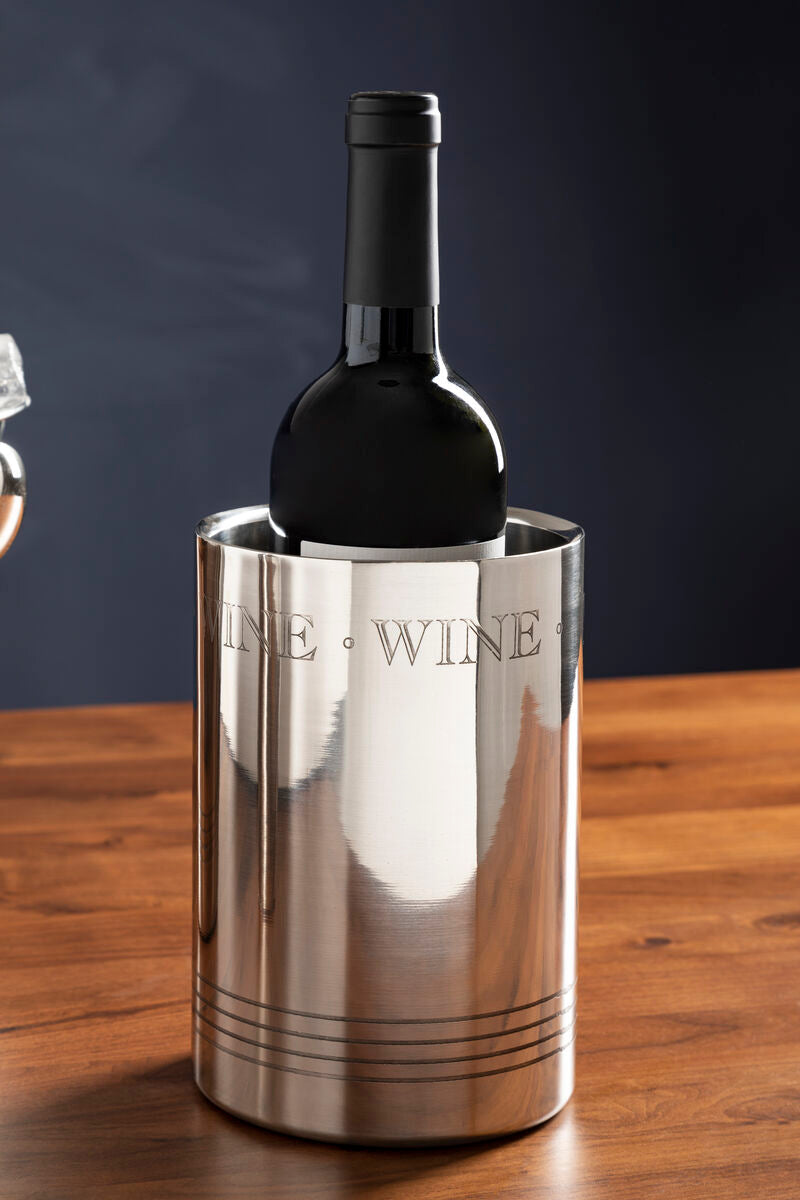Orsina Bombay Wine Cooler – Double-Wall Insulated Engraved Barware
