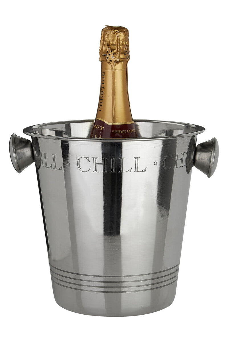 Orsina Bombay Chill Wine Cooler – Engraved Stainless Steel Ice Bucket