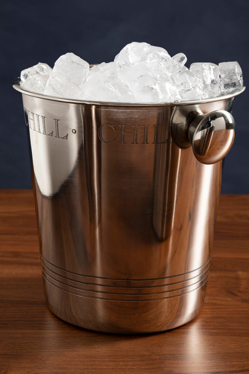 Orsina Bombay Chill Wine Cooler – Engraved Stainless Steel Ice Bucket