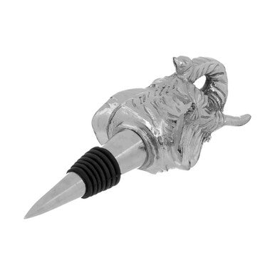 Orsina Yala Elephant Wine Bottle Stopper – Silver Decorative Barware