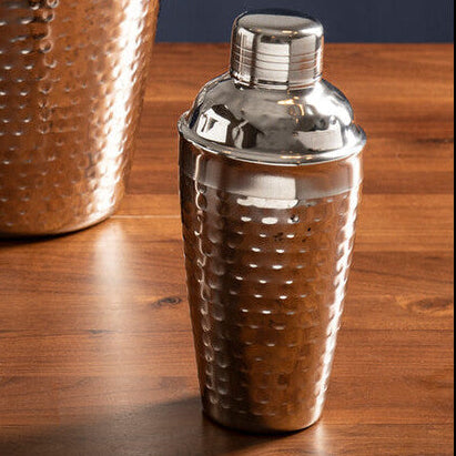Orsina Mixology Stainless Steel Hammered Cocktail Shaker - 500ml