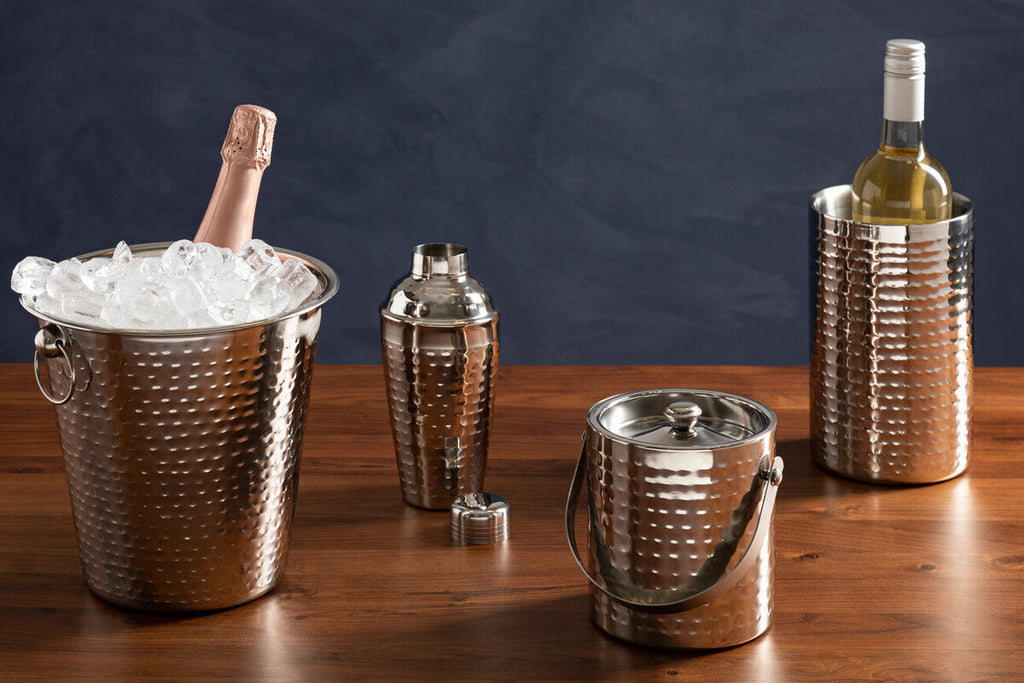 Orsina Mixology Stainless Steel Hammered Cocktail Shaker - 500ml