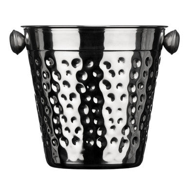 Orsina Mixology Ice Bucket – Hammered Stainless Steel Barware